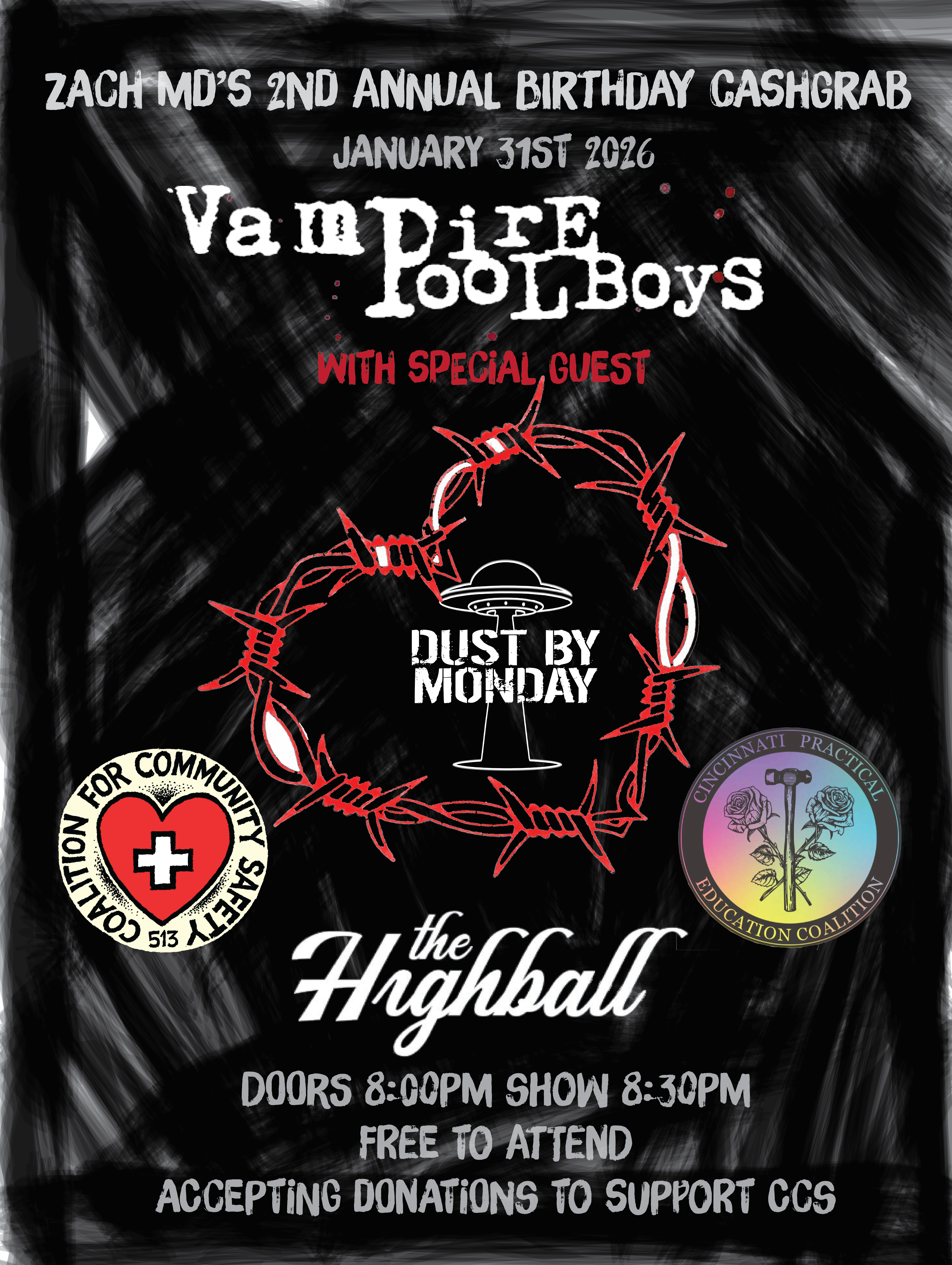 Event poster design preview